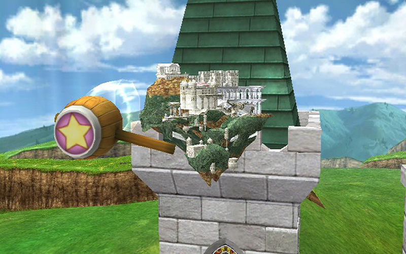 Illustration for article titled Someone Made Hyrule Temple Playable In Smash Bros.
